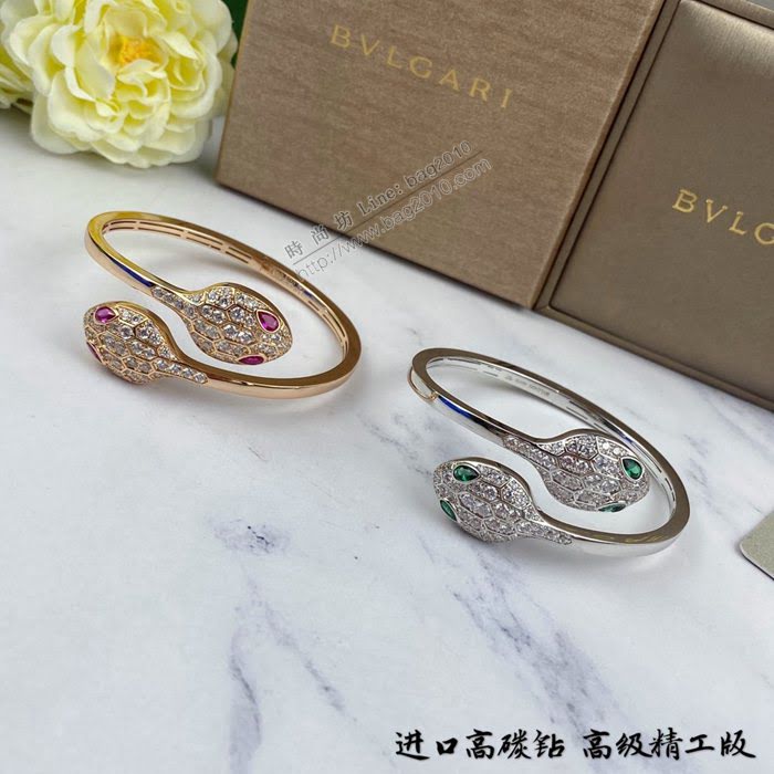 Bvlgari飾品 寶格麗新款雙頭蛇手鐲 全網爆款  zgbq3277